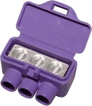 King Innovation 95110 3-PORT Aluminum Copper (10-PACK) Wire Connector, Purple. Fixed Price $44.50.