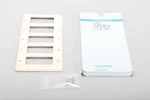 Lutron SC-5-BL 5-GANG Wallplate Decorator Style Fair Condition. Fixed Price $17.17.