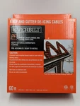 Deicing Heated Cable 60FT Roof Gutter De-icing, JHRD-300-1, New Everbilt. Fixed Price $29.00.