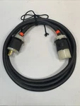 10' L5-20 Twist Lock Entertainment Generator Power Cable Soow 12/3 Hubbell. Fixed Price $20.00.