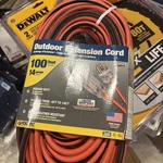 Voltec 05-00343 100' 14/3 Ug Extension Cord Orange Black Foot. Fixed Price $59.00.
