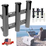 Fishing Rod Holder Abs Plastic Boat Kayak 3 Link Pole Tube Mounting Bracket. Fixed Price $17.79.