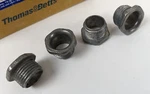 100 Thomas & Betts Cat# Ha 201 1/2" Rigid Zinc Die Cast Conduit Nipple New. Fixed Price $71.88.