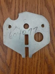 Genuine Lawn-boy Nos Front Wheel Height Adjuster Bracket 604077. Fixed Price $8.99.