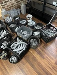 Large Assorted Gray Pvc Conduit Fittings, Couplings, 90 Liquid Tight, 1/2 4. Fixed Price $300.00.