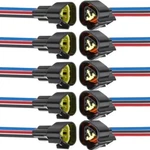 Laisomeke 3 Pin Waterproof Electrical Connector, 16 Awg Wire Assorted Sizes. Fixed Price $15.05.