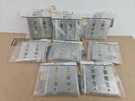 8 Pc Lot Hubbell Premise Wiring SSF206 Wall PLATE,6 Port. Fixed Price $19.99.
