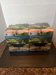 Boxes 4 Lights Total Boston Harbor 26087 Solar Fence Postcap Light, Black. Fixed Price $34.99.