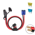 10AWG Sae EC5 Connector Extension Cable,with 15A Protection Fuse For Safety,s. Fixed Price $16.99.