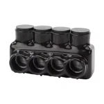 Nsi Polaris 350 Mcm 6 Awg Bagged Insulated Multi-tap Connector, Black. Fixed Price $36.54.