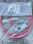 Quickcable Offset, 2 Post, Red, 60", W/ Lhof 3" Lug Hole, 4/0 Welding. Fixed Price $54.95.