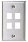 Hubbell Premise SSF14 Istation 1-GANG Faceplate Flush Port Stainless Steel. Fixed Price $14.95.