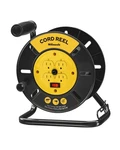 Extension Cord Storage Reel With 4-GROUNDED Outlets, 15A Circuit Breaker, Hea.... Fixed Price $44.99.