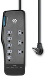 Surge Protector Power Strip, 8 Outlets, Four Usb 3.4A Ports (3A+1C), Black. Fixed Price $31.95.
