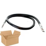 100PC Gauge Awg 26" Golf Cart Battery Cable 5/16" Lugs Zinc Plated. Fixed Price $592.70.