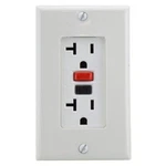 Leviton 6899-W, Receptacle No Pilot Light, 20A 125VAC. Fixed Price $10.08.