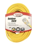 100' Extension Cord 12/3 Heavy Duty Yellow Indoor Outdoor Cci New Sale!!. Fixed Price $90.33.