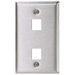 Hubbell Premise Wiring SSFL12 PLATE,2 Ports,gray 22LW34. Fixed Price $31.97.