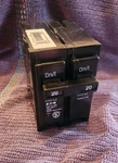 New Eaton Cutler Hammer CL220 20A Double Pole Circuit Breaker Ge Square. Fixed Price $15.50.