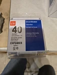 Eaton Cutler Hammer Amp Circuit Breaker Double Pole Model CHF240CS. Fixed Price $28.95.