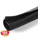 Electriduct 8" Hook Loop Fast Wrap Sleeve Cable Mgmt 10FT Black. Fixed Price $82.99.