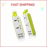 K-century Travel Power Strip Surge Protector With Outlets Usb Output 5V 4.2A. Fixed Price $20.48.