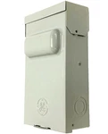 Ge Fusible Ac Disconnect Switch 240 V Outdoor Padlockable Amp, Gray TF60RCP. Fixed Price $18.99.