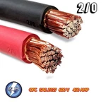 Welding Cable Red Black 2/0 Gauge Copper Wire Sae J1127 Car Battery Solar. Fixed Price $214.95.