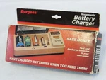 Vintage Burgess Household Battery Charger New-in-box. Fixed Price $19.85.