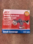 Ace Motion Sensor Security Light Outdoor 110 Bronze New Sealed. Fixed Price $30.00.