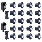 Yescom 10X 12V Cool White IP67 Outdoor Landscape Led Deck Lights W/ Transformer. Fixed Price $109.90.