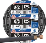 Southwire 125 Ft. 8/2 Stranded Romex Simpull Cu Nm-b W/g Black #28893602. Fixed Price $234.95.