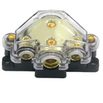Zookoto 0GA Power Distribution Block, Auto Car Audio Amplifier 1 3 Way,. Fixed Price $16.17.