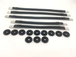 Gauge Golf Cart Battery Cables For Yamaha G14 & G16, W/felt Rings. Fixed Price $29.99.