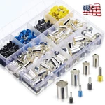 440PCS Wire Ferrules Kits Ends Terminals Crimp Connectors. Fixed Price $18.98.