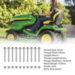 For John Deere 44" Snowblower Shear Bolt 10-PACK 19M7834 14M7397. Fixed Price $23.99.