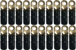 Br 20PK Bulk Ga Awg Crimp Cable Ring Terminal Wire Connectors Black Insulated. Fixed Price $29.99.