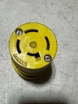 One (1) Leviton Twist-lock Connector 20A 250V 10A 600VAC 4-WIRE Plug Female. Fixed Price $9.99.