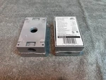 Hubbel Bell 5320-0 1-GANG Weatherproof Box Gray Three 1/2" Outlets New. Fixed Price $17.95.
