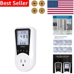 Plug-in Watt Meter Power Monitor Lcd Backlit Overload Protection Energy Saver.... Fixed Price $25.30.