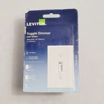 Leviton TSL06-1KW Toggle Dimmer With Slider White 300W Incandescent 600W. Fixed Price $14.99.