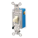Hubbell HBL1556I WLLSWTCH,IVRY,15A;BK;SD,SNGLPOLE/DBLTHRW 3D378. Fixed Price $75.32.