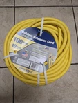 Extension Cord With Lighted End, 3-CONDUCTOR, 300V, Yellow By Voltec. Fixed Price $189.99.