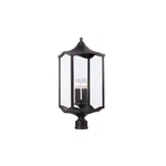 Kalco Lighting Lakewood Large Post Mount, Aged Iron - 404500AI. Fixed Price $785.40.