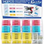 340PCS Heat Shrink Butt Connectors, Sopoby Marine Grade Electrical Wire Conne.... Fixed Price $36.09.