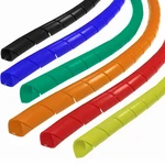 Electriduct Spiral Cable Wrap Tubing - Color Options 1/4" To 1.25". Fixed Price $11.99.