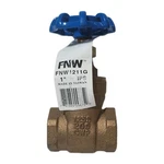 New Fnw 1211G 1" Bronze Gate Valve Threaded Nrs 125S 200CWP Ips Blue Wheel Nos. Fixed Price $45.04.