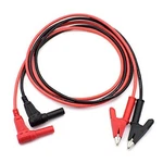 Zhenyu 2PCS 14 Gauge Multimeter Right Angle Banana Plug Alligator Clip 3FT. Fixed Price $22.64.