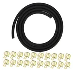 1/4 Fuel Line, Atmoaus 10 Foot Inch Id Hose With 20PCS. Fixed Price $22.83.