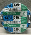 Southwire 13057555 250 Ft. 14/3 Solid Type Uf-b Wg Underground Feeder Cable. Fixed Price $190.00.